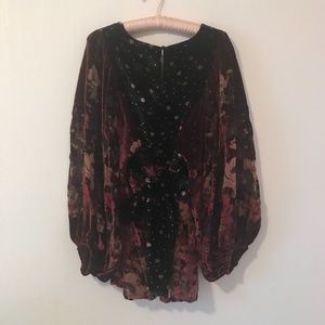 Velvet Babydoll Dress/Tunic